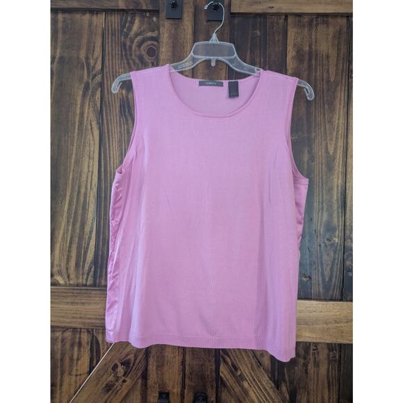 Liz Claiborne Classics 74% Silk V Neck Cardigan With Matching Shell Size 1X - Picture 3 of 6